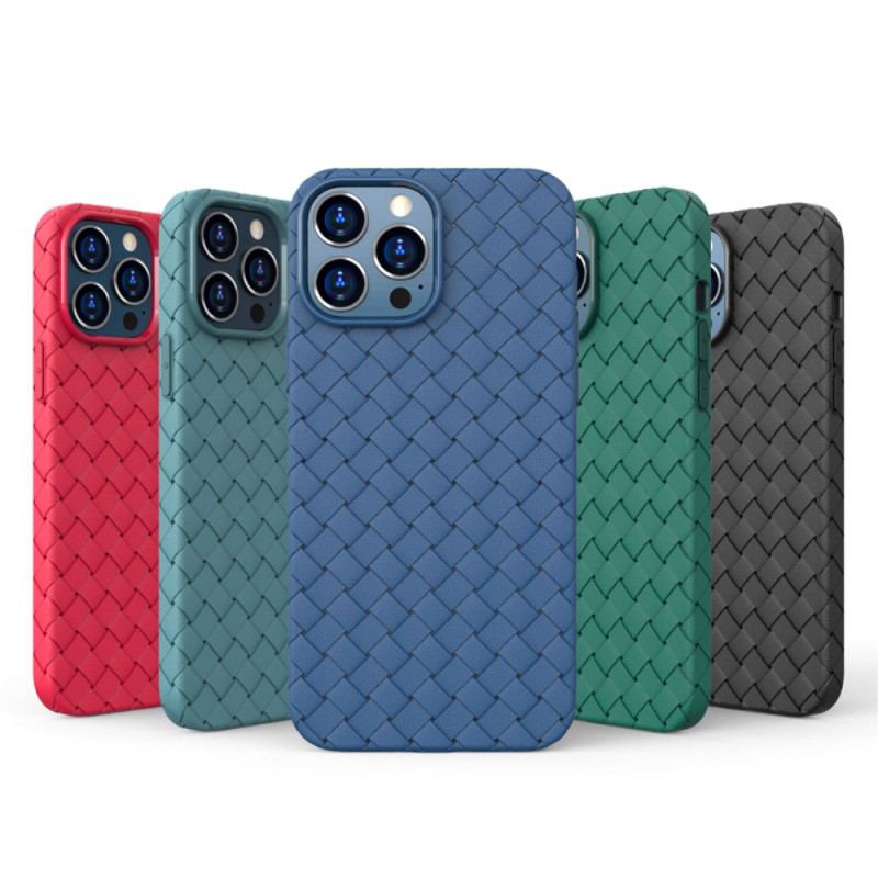 Coque iPhone 14 Tissée