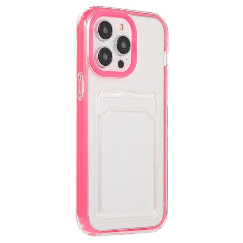 Coque iPhone 14 Transparente Porte-Carte