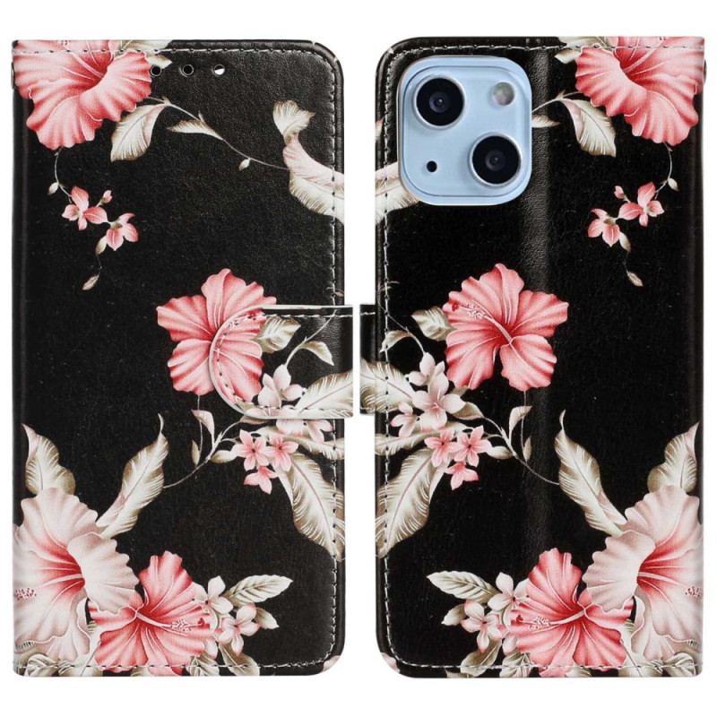 Housse iPhone 14 Fleurs