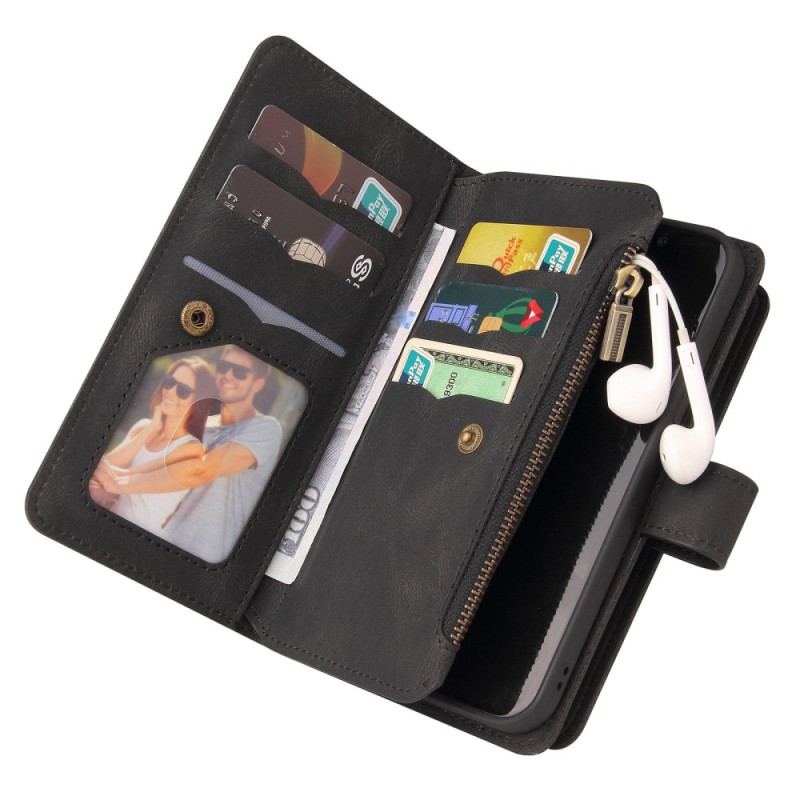 Housse iPhone 14 Multi-fonctions Porte-Cartes