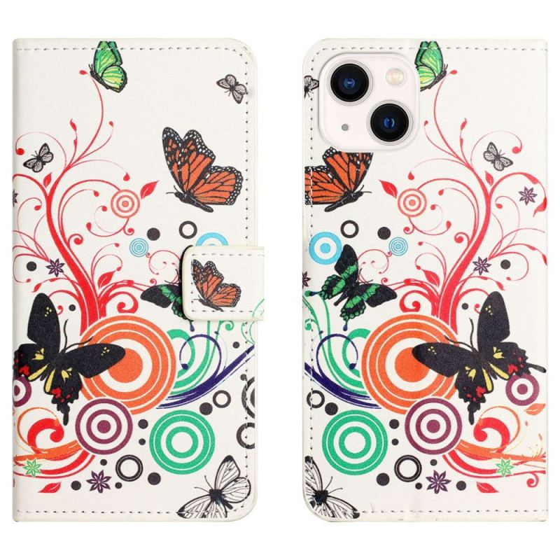 Housse iPhone 14 Papillons