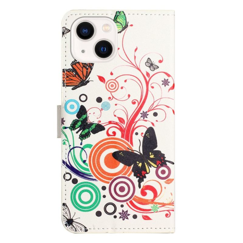 Housse iPhone 14 Papillons