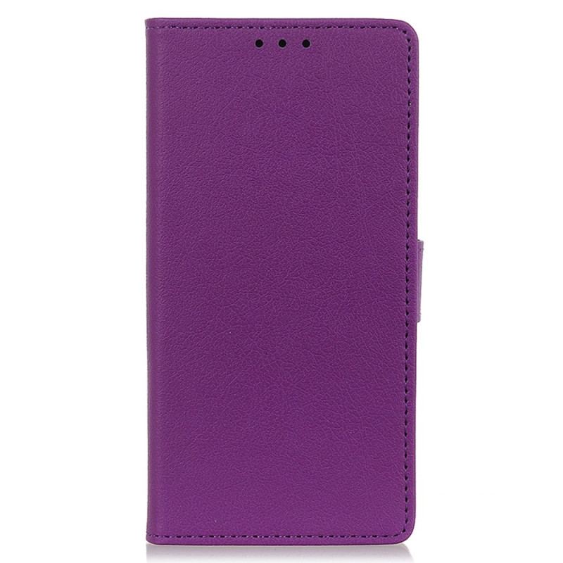 Housse iPhone 14 Simili Cuir Classique