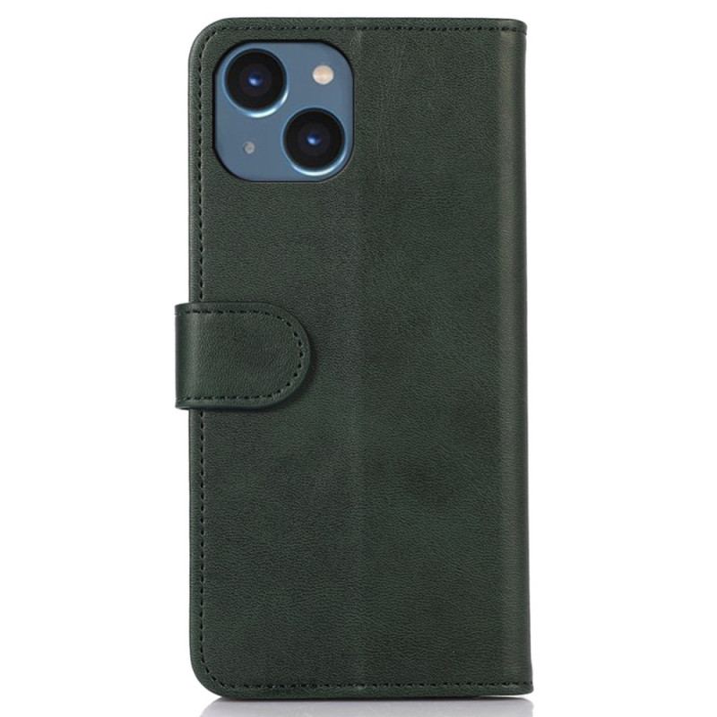 Housse iPhone 14 Simili Cuir Mat