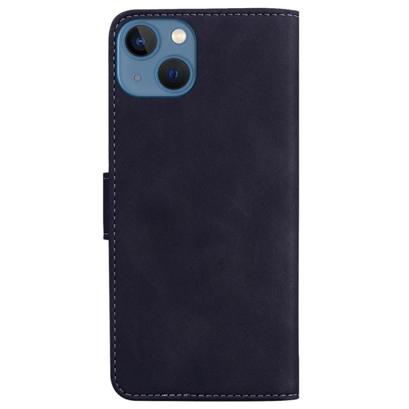 Housse iPhone 14 Unie Coutures Apparentes