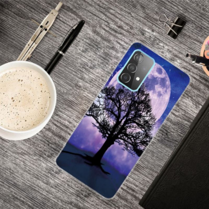 Coque Samsung Galaxy A32 5G Arbre et Lune