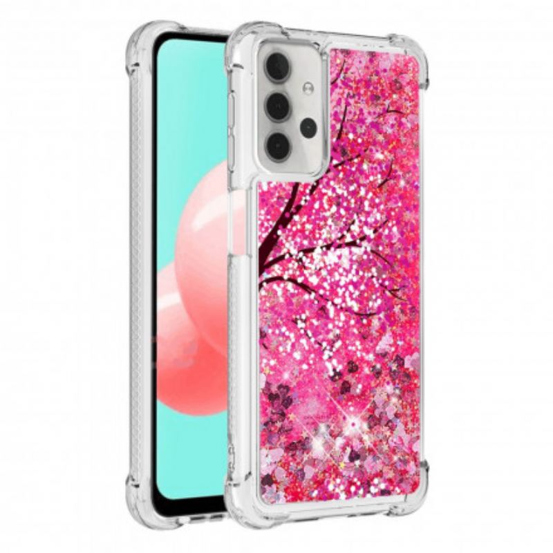 Coque Samsung Galaxy A32 5G Arbre Paillettes