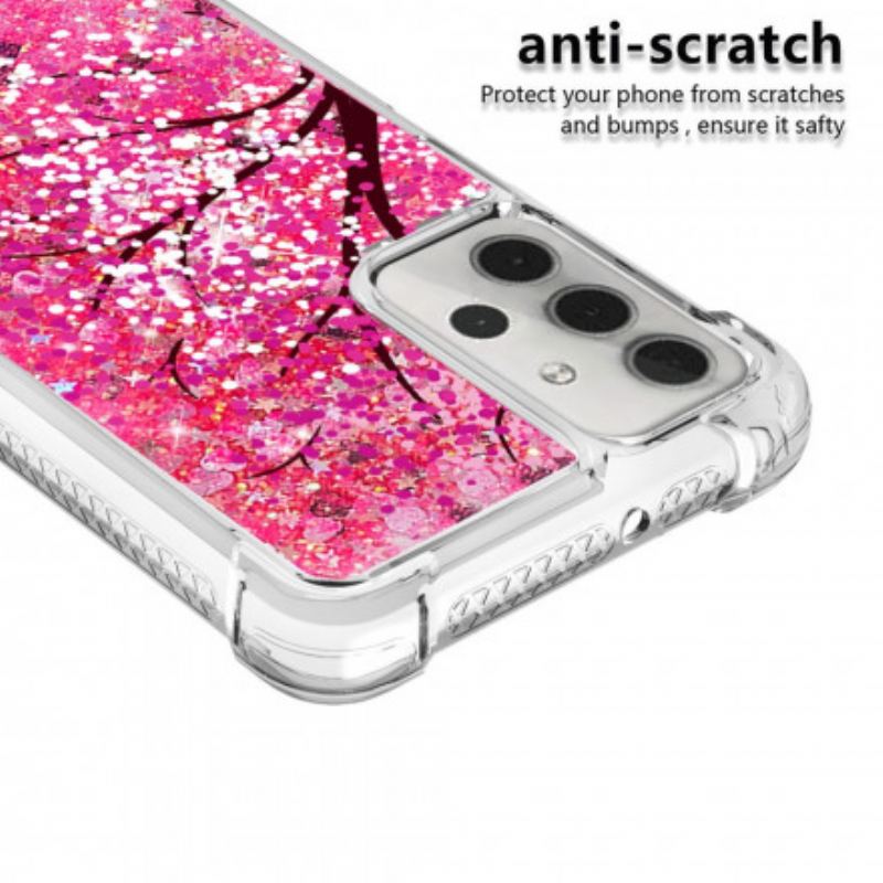 Coque Samsung Galaxy A32 5G Arbre Paillettes