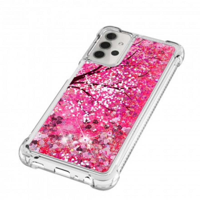 Coque Samsung Galaxy A32 5G Arbre Paillettes