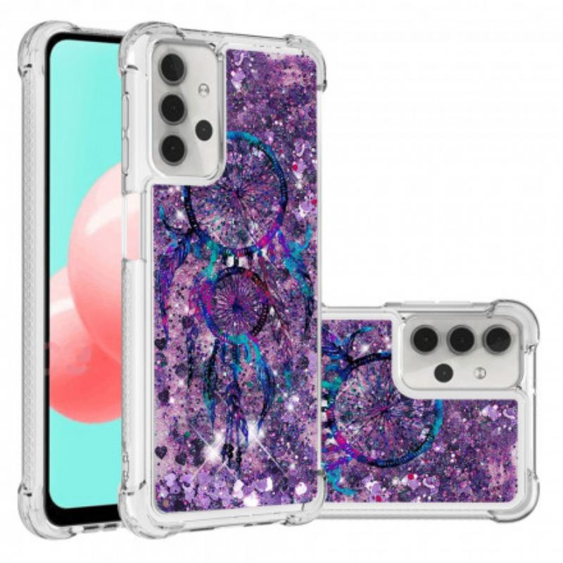 Coque Samsung Galaxy A32 5G Attrape Rêves Paillettes