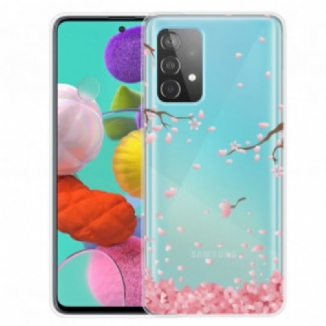 Coque Samsung Galaxy A32 5G Branches à Fleurs