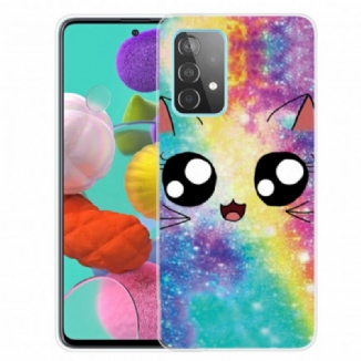 Coque Samsung Galaxy A32 5G Chat Cartoon