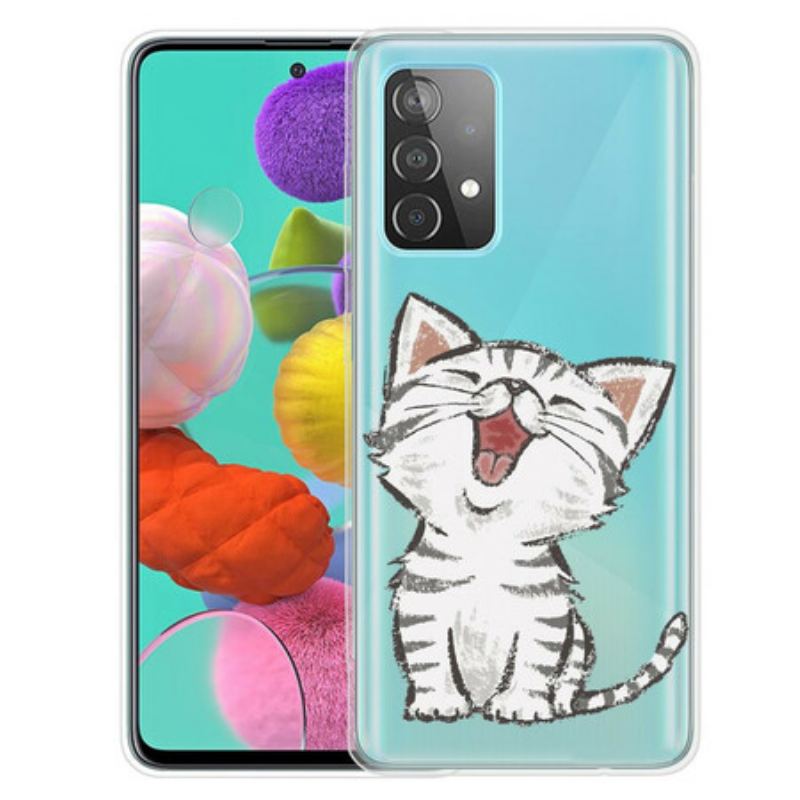 Coque Samsung Galaxy A32 5G Cute Cat