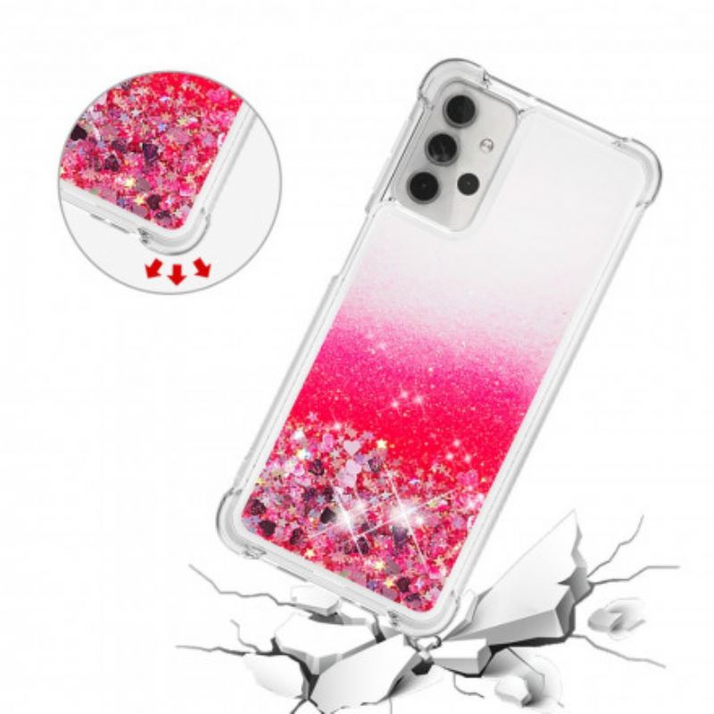 Coque Samsung Galaxy A32 5G Désires Paillettes