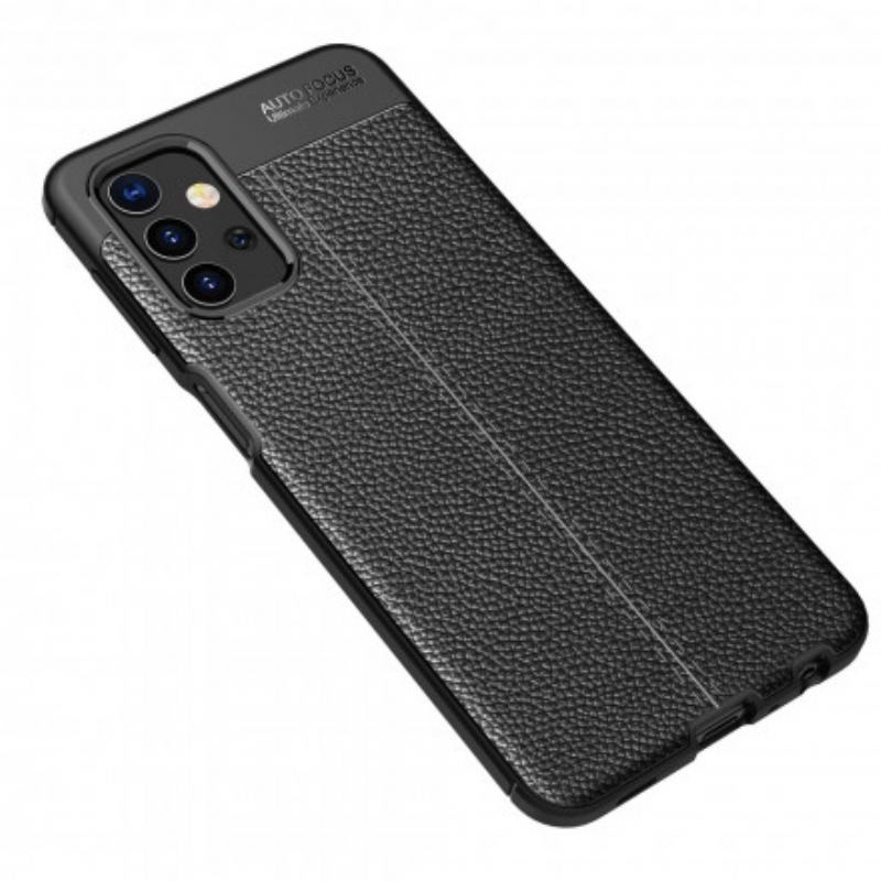 Coque Samsung Galaxy A32 5G Effet Cuir Litchi Double Line