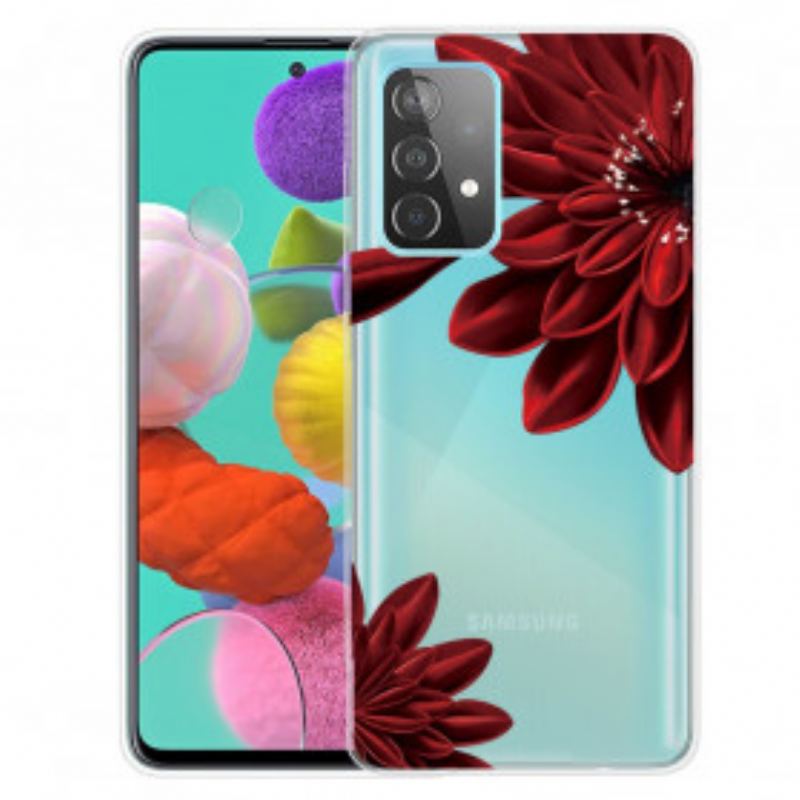 Coque Samsung Galaxy A32 5G Fleurs Sauvages