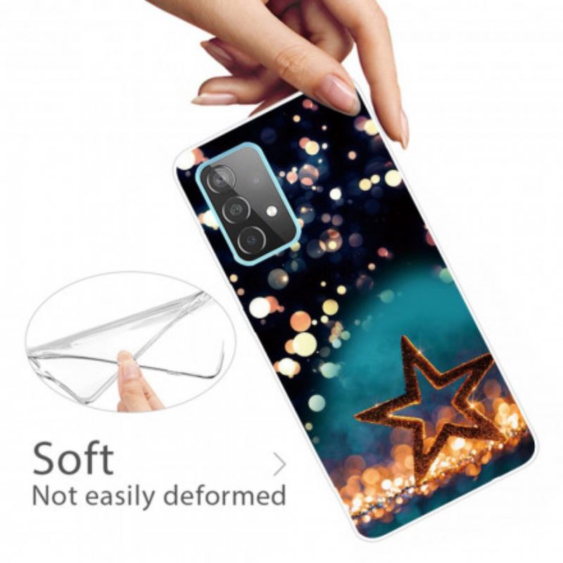 Coque Samsung Galaxy A32 5G Flexible Étoile