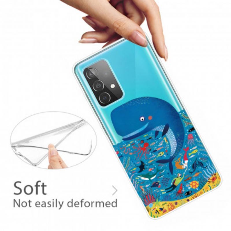 Coque Samsung Galaxy A32 5G Monde Marin