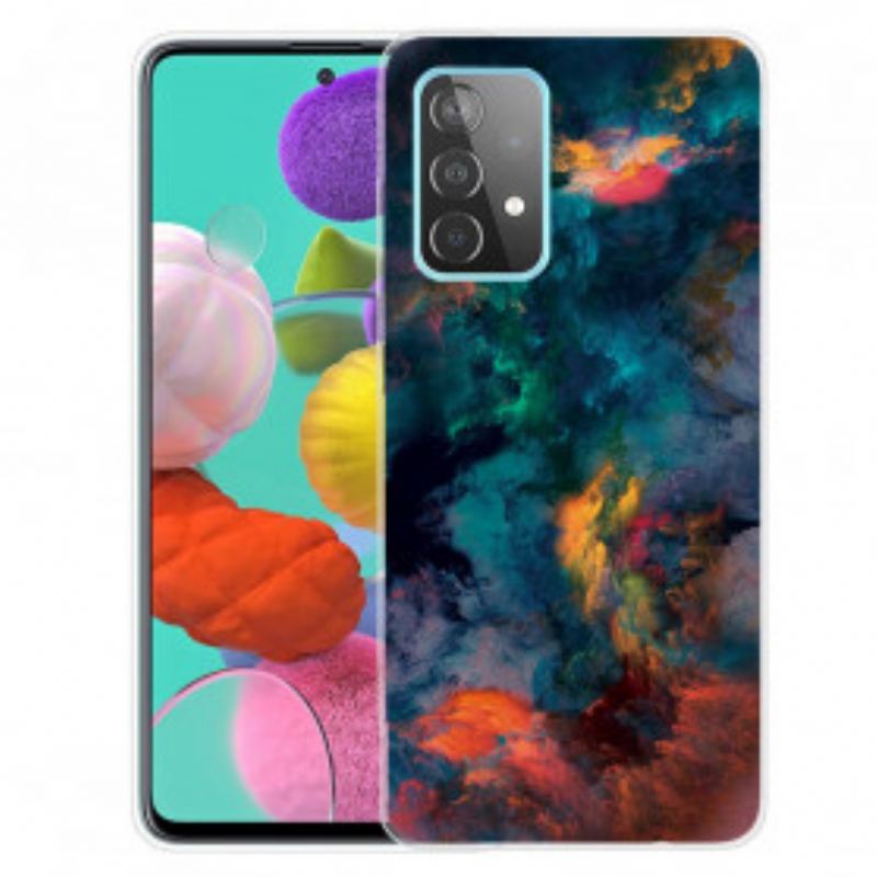 Coque Samsung Galaxy A32 5G Nuages Colorés