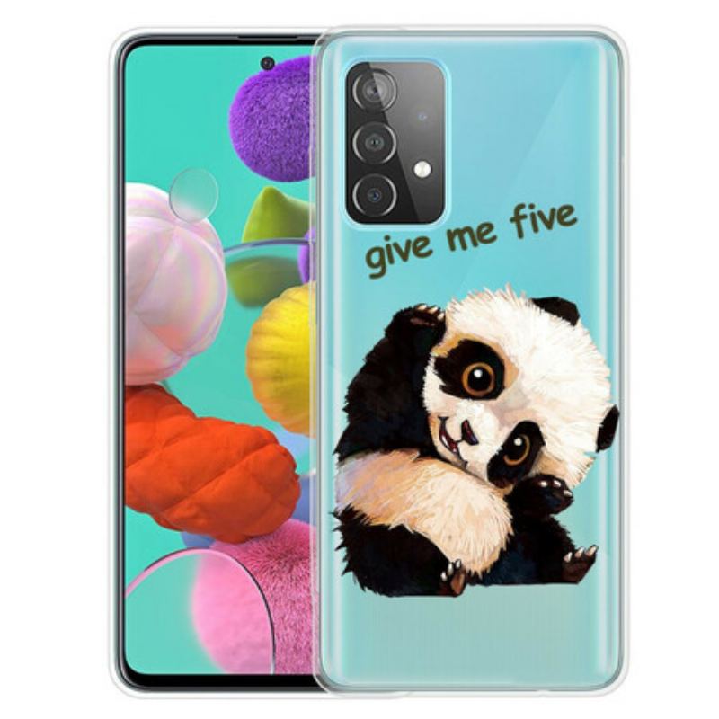 Coque Samsung Galaxy A32 5G Panda Give Me Five