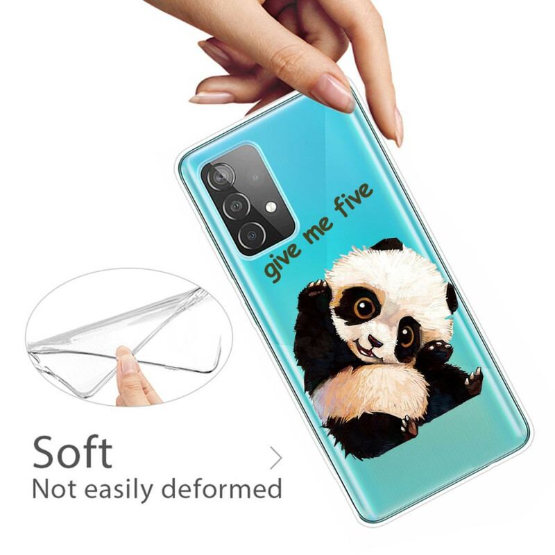 Coque Samsung Galaxy A32 5G Panda Give Me Five