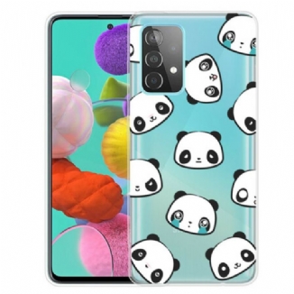 Coque Samsung Galaxy A32 5G Pandas Sentimentaux