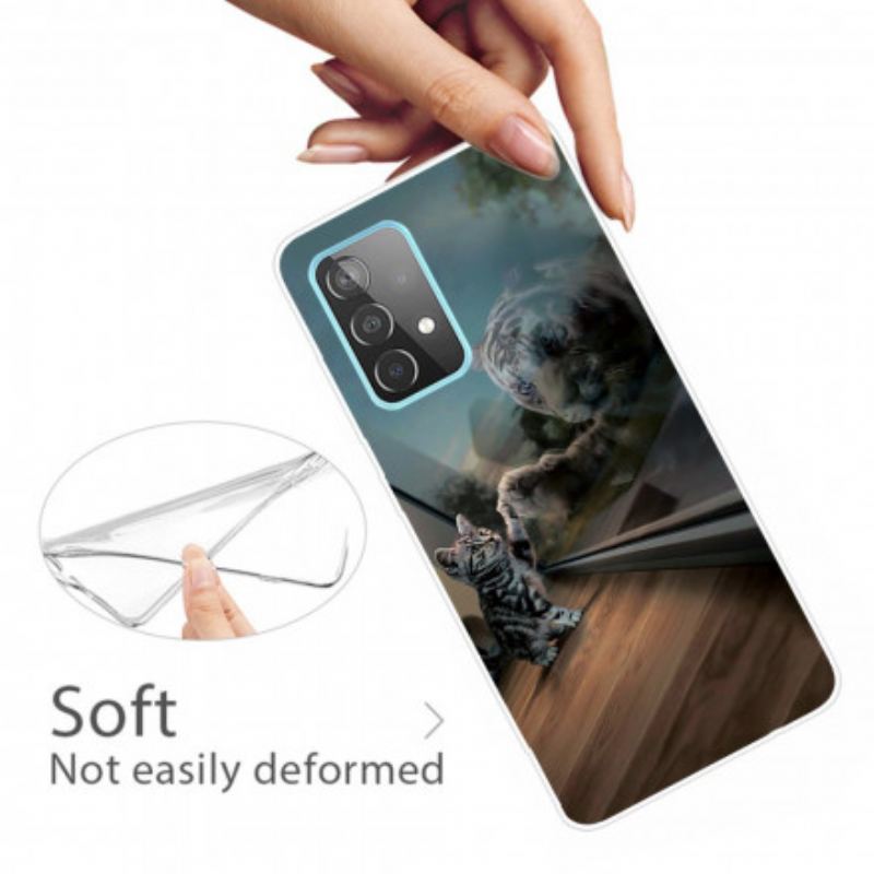 Coque Samsung Galaxy A32 5G Rêve de Chaton