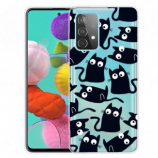 Coque Samsung Galaxy A32 5G Souris Noires