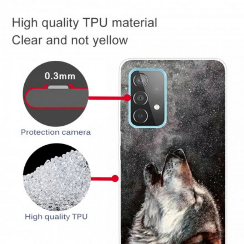 Coque Samsung Galaxy A32 5G Sublime Loup