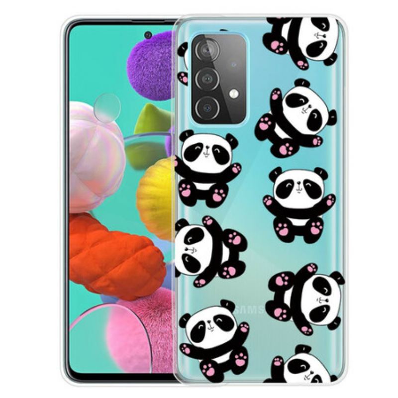 Coque Samsung Galaxy A32 5G Top Pandas Fun