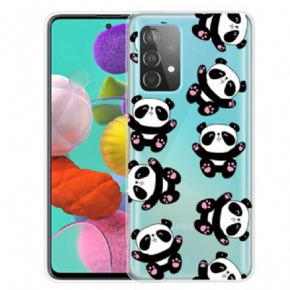 Coque Samsung Galaxy A32 5G Top Pandas Fun