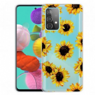 Coque Samsung Galaxy A32 5G Tournesols