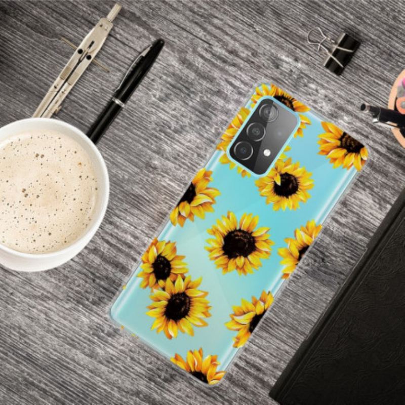 Coque Samsung Galaxy A32 5G Tournesols