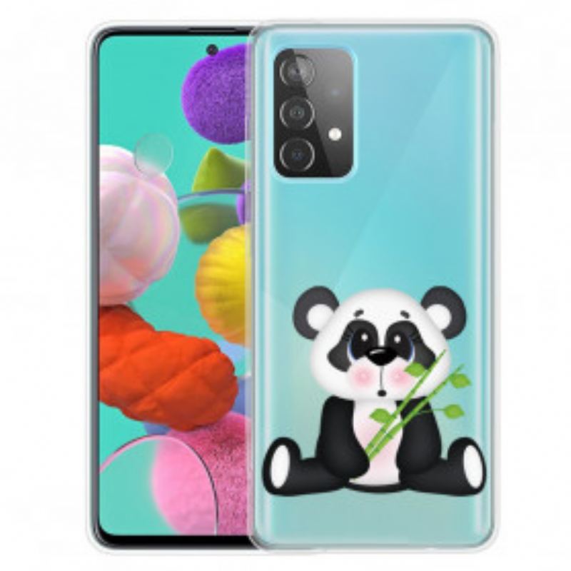 Coque Samsung Galaxy A32 5G Transparente Panda Triste