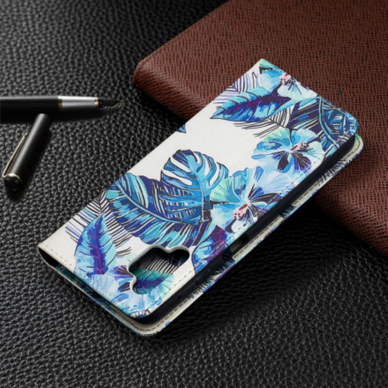 Flip Cover Samsung Galaxy A32 5G Feuilles