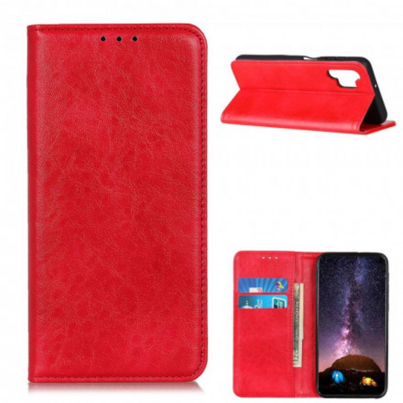 Flip Cover Samsung Galaxy A32 5G Texture Cuir Fendu