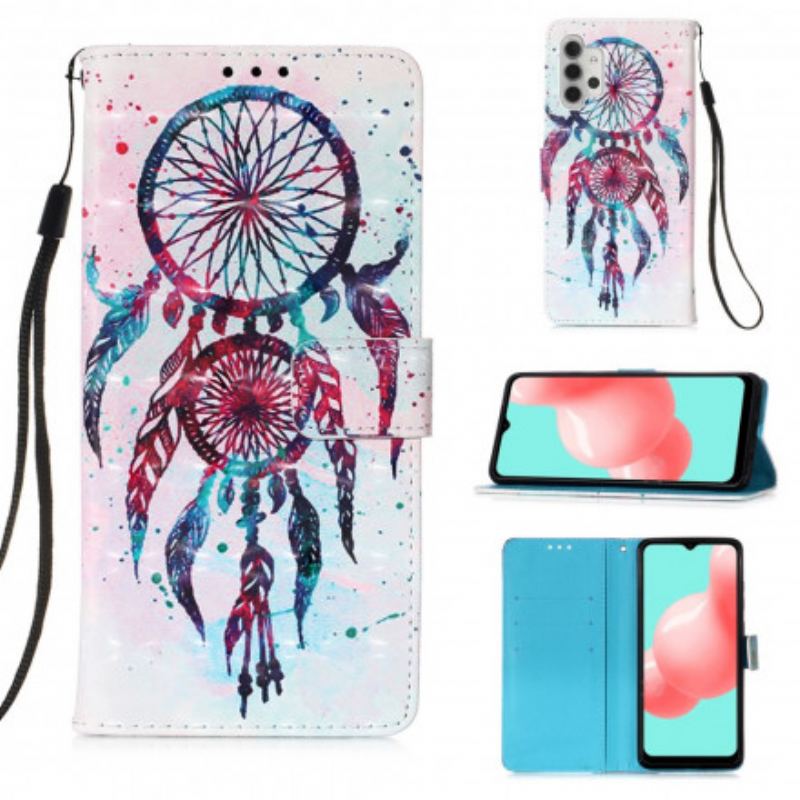 Housse Samsung Galaxy A32 5G Attrape Rêves Aquarelle