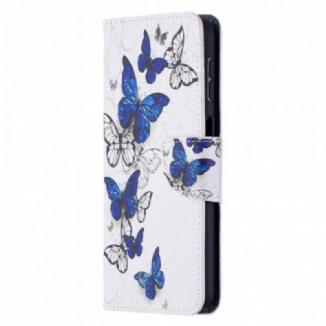 Housse Samsung Galaxy A432 5G Papillons Aquarelle