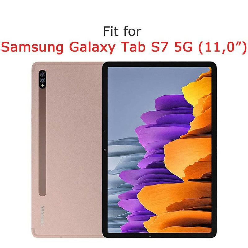 Coque Samsung Galaxy Tab S8 / Tab S7 Transparente Givrée