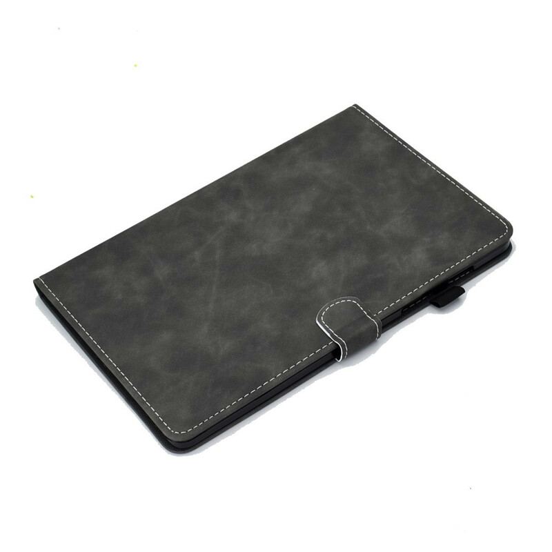 Housse Samsung Galaxy Tab S8 / Tab S7 Effet Cuir Design Vintage