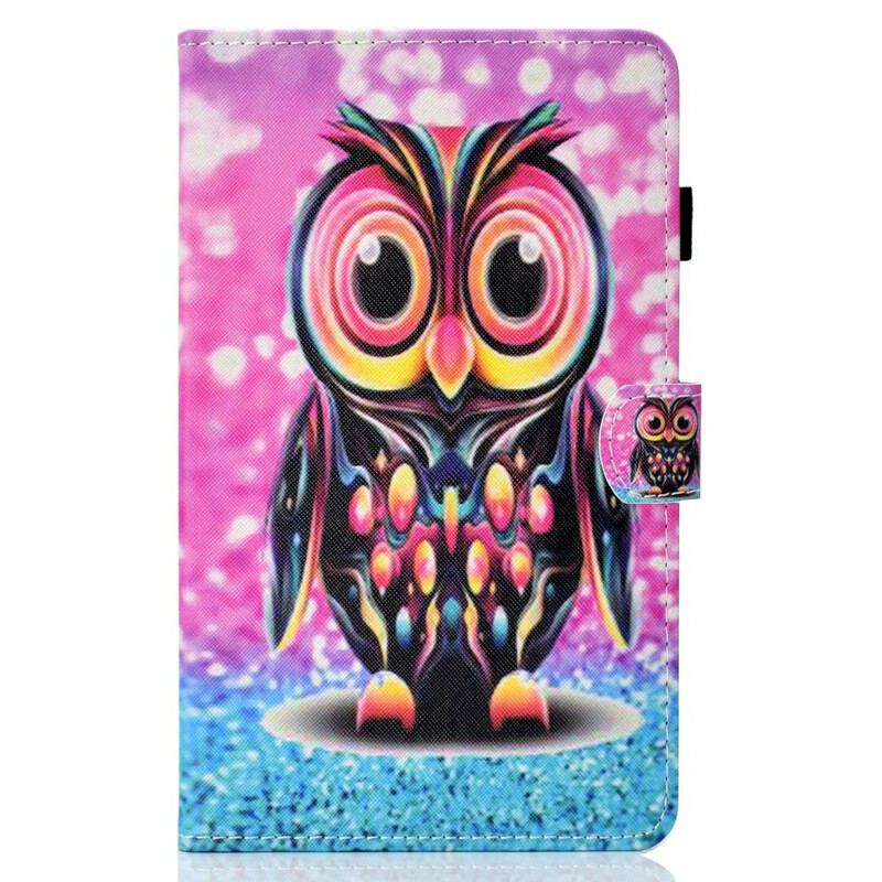 Housse Samsung Galaxy Tab S8 / Tab S7 Hibou Éclaté