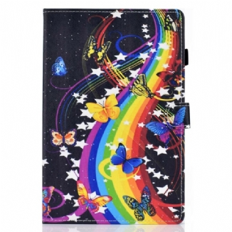 Housse Samsung Galaxy Tab S8 / Tab S7 Papillons Butterfly