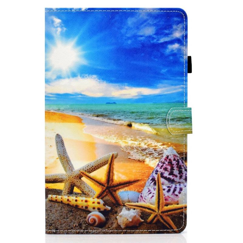 Housse Samsung Galaxy Tab S8 / Tab S7 Plage Fun