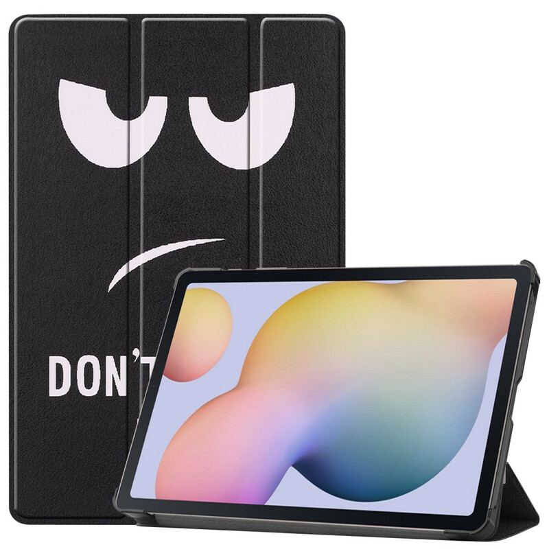 Smart Case Samsung Galaxy Tab S8 / Tab S7 Porte-Stylet Don't Touch Me