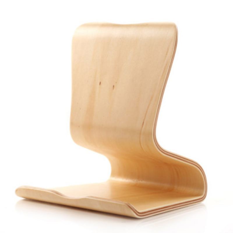 Support de Bureau en Bois Naturel Style 70 pour Tablette