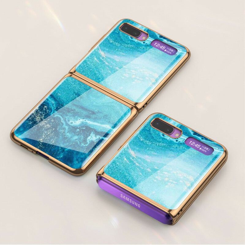 Coque Samsung Galaxy Z Flip Style Marbre Coloré GKK