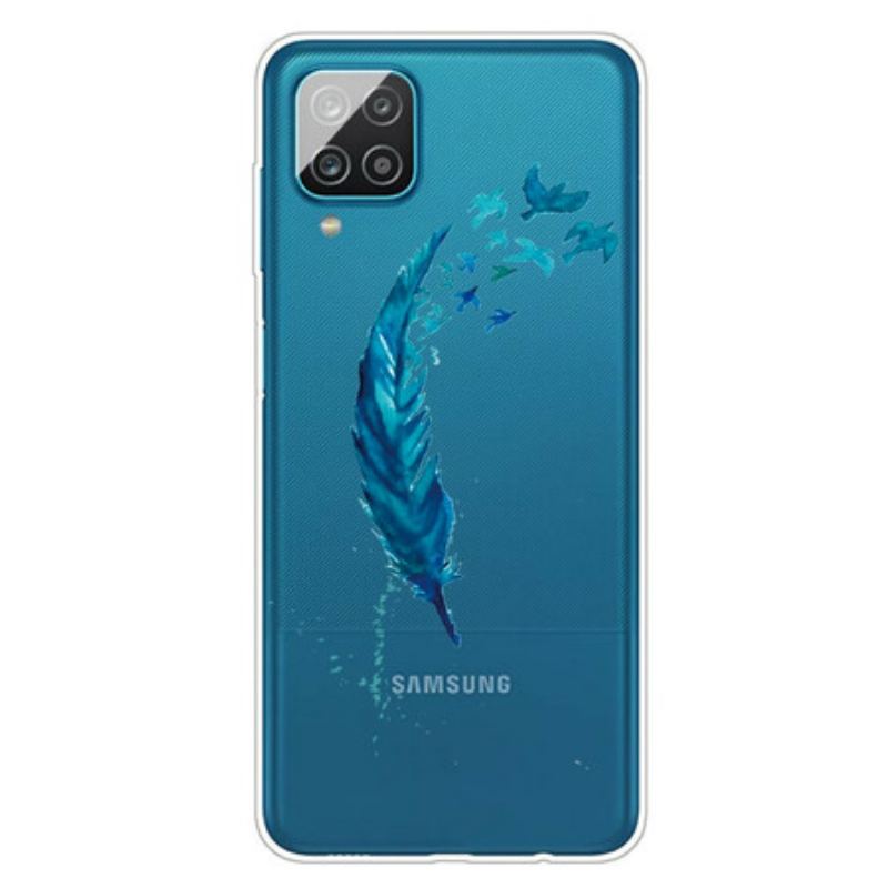 Coque Samsung Galaxy A12 / M12 Belle Plume