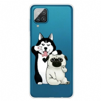 Coque Samsung Galaxy A12 / M12 Drôles de Chiens