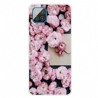 Coque Samsung Galaxy A12 / M12 Fleurs Intenses