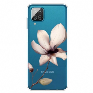 Coque Samsung Galaxy A12 / M12 Florale Premium